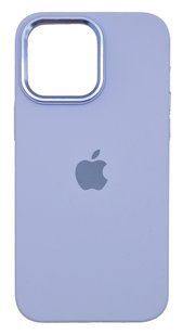 Силіконовий чохол Metal Frame and Buttons для iPhone 14 Pro Max glycine