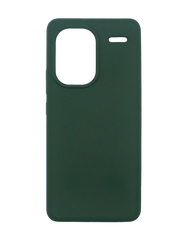 Силиконовый чехол Full Cover для Xiaomi Redmi Note 13 Pro+ cyprus green (AAA) без logo