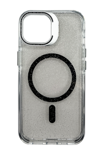 Чохол Fibra Star Shine with MagSafe для iPhone 15 clear black