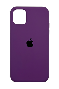 Силиконовый чехол Full Cover для iPhone 11 grape