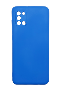 Силіконовий чохол Full Soft для Samsung A31 royal blue Full Camera