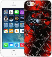 Силиконовый чехол для iPhone 7 Plus Супергерои