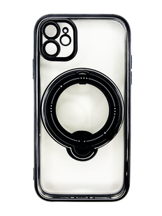 Чехол Shining Holder Clear MagSafe для iPhone 11 black