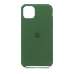 Силіконовий чохол Full Cover для iPhone 11 Pro Max dark green