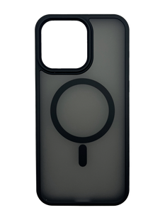 Чехол Ostand with MagSafe для iPhone 15 Pro Max black