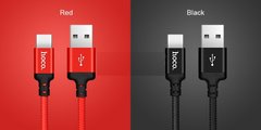 USB кабель Hoco X14 Times Speed micro 2A 1m black&red