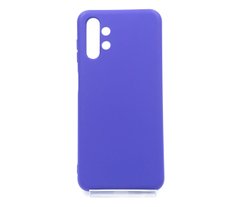 Силиконовый чехол Full Cover для Samsung A13 4G violet Full Сamera без logo
