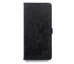 Чехол книжка кожа Art case с визитницей для Xiaomi Mi 11 Lite black
