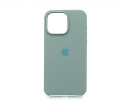 Силіконовий чохол Full Cover для iPhone 15 Pro Max pine green