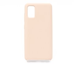 Силиконовый чехол Grand Full Cover для Samsung A41 pink sand