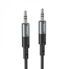 AUX кабель Hoco UPA23 AUX Audio cable 1m metal grey