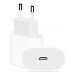 Сетевое зарядное устройство Apple PD 18W USB-C white