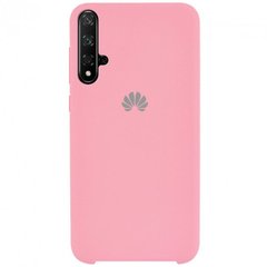 Силиконовый чехол Full Cover для Huawei Nova 5T pink