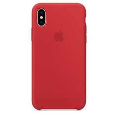 Силиконовый чехол original для iPhone X red