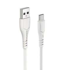 USB кабель Borofone BX37 Wieldy Type-C 2.4A/1m white