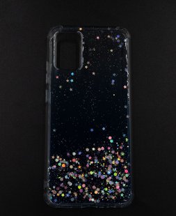 Накладка SP Confetti для Samsung A02S white/blue