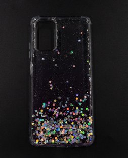 Накладка SP Confetti для Xiaomi Redmi Note 9/ Redmi 9T white/pink