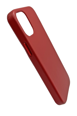 Чохол iCarer для iPhone 12 mini Original Real Leather red
