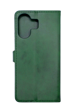 Чохол-книжка шкіра для Xiaomi Redmi 13C/Poco C65 green Getman Gallant PU