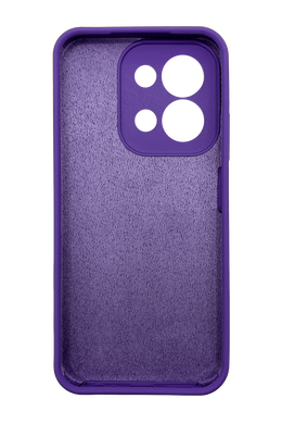Силиконовый чехол WAVE Full Cover для Xiaomi Redmi 15C 4G dark purple Full Camera