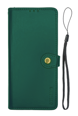 Чохол-книжка шкіра для Xiaomi Redmi 13C/Poco C65 green Getman Gallant PU