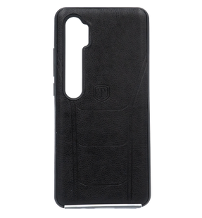 Накладка Leather Prime для Xiaomi Mi Note 10 black