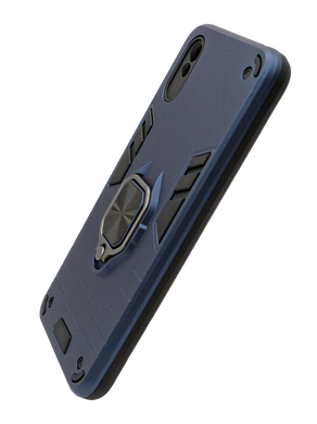 Чохол SP Transformer Ring for Magnet для Xiaomi Redmi 9A dark blue протиударний Full Camera