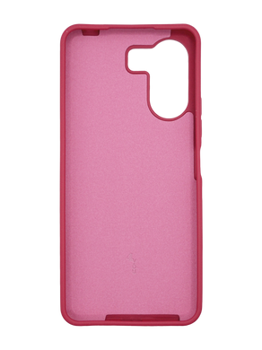 Силіконовий чохол Full Cover для Xiaomi Redmi 13C 4G rose red без logo