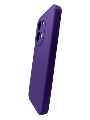 Силиконовый чехол WAVE Full Cover для Xiaomi Redmi 15C 4G dark purple Full Camera
