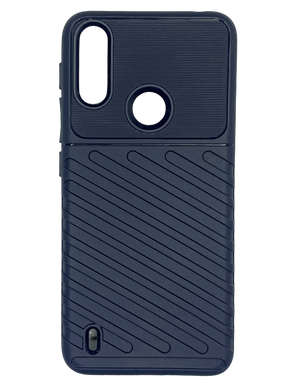 Силіконовий чохол Anomaly Thunder для Motorola Moto E7 Power dark blue