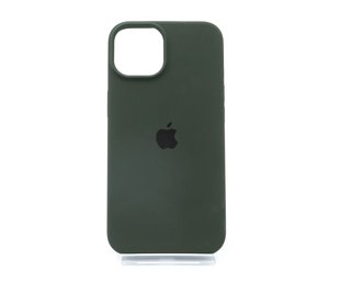 Силіконовий чохол Full Cover для iPhone 14 cyprus green