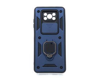 Чохол SP Camshield Serge Ring для Xiaomi Poco X3 dark blue протиударний шторка/захист камери