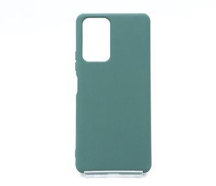 Силіконовий чохол Full Cover для Xiaomi Redmi Note 10 Pro/10 Pro Max dark green без logo