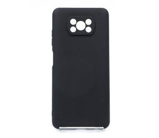 Силіконовий чохол Soft Feel для Xiaomi Poco X3 NFC/Poco X3 Pro black Full Camera