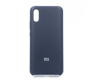 Силиконовый чехол Full Cover для Xiaomi Redmi 9A midnight blue