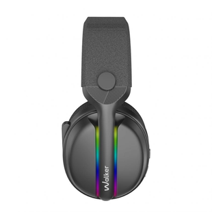 Навушники Walker BIG WBT-83 RGB/BT/2.4G ігрові з мікрофоном black