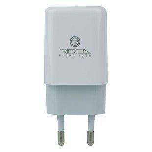 Сетевое зарядное устройство Ridea RW-21011 Element Duo 2.1A white