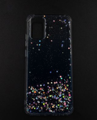 Накладка SP Confetti для Samsung A02S white/blue