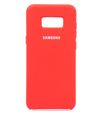 Силіконовий чохол Full Cover для Samsung S8+ red