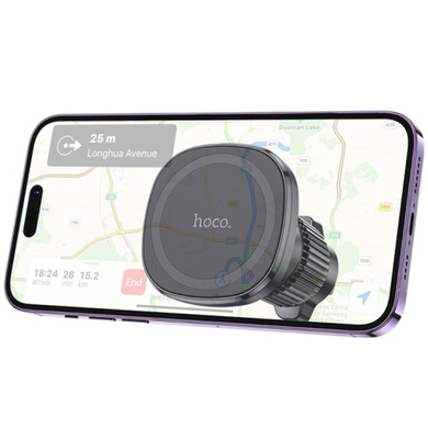 Автодержатель Hoco H34 Magnetic Ring black