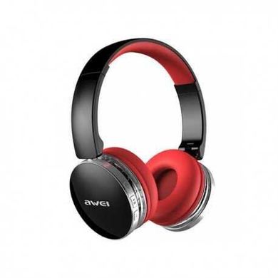 Bluetooth навушники AWEI A500BL black-red
