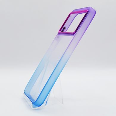 TPU+PC чохол Fresh sip series для Xiaomi Redmi Poco M5 blue/violet
