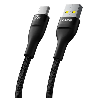 USB кабель Baseus Flash 2 USB to Type-C 100W 2m black