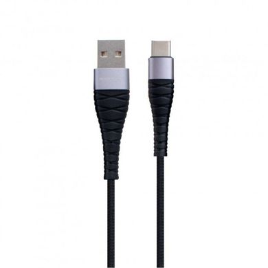 USB кабель Borofone BX32 Munificent Type-C 3A/1m black