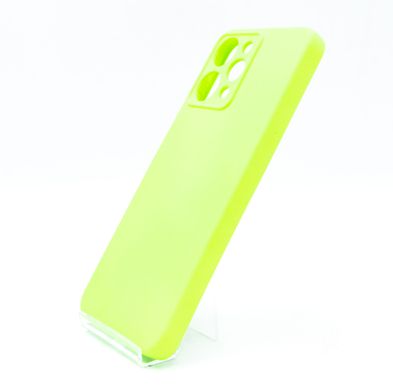 Силіконовий чохол Full Cover для Xiaomi Redmi 12 neon green Full Camera без logo