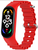 Ремінець Silicone Ocean band для Xiaomi Mi Band 3 / 4 / 5 / 6 / 7 red