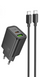 Сетевое зарядное устройство Hoco N63 PD30W+QC3.0 USB/Type-C + кабель Type-C to Type-C black