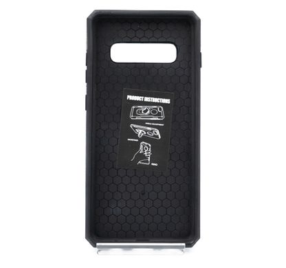 Чехол Serge Ring for Magnet для Samsung S10+ black противоударный