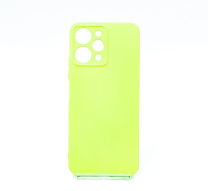 Силіконовий чохол Full Cover для Xiaomi Redmi 12 neon green Full Camera без logo