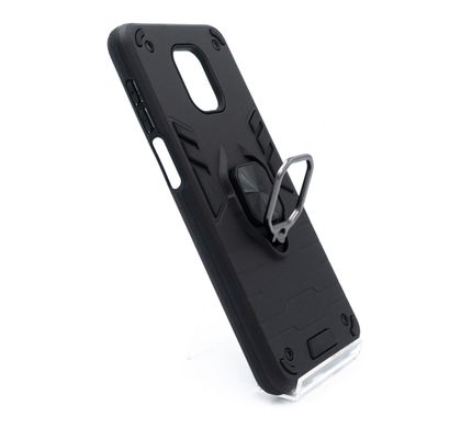 Чохол SP Transformer Ring for Magnet для Xiaomi Redmi Note 9S black протиударний